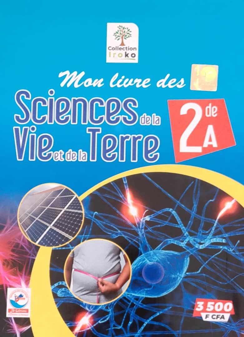 Mon Livre des SVT - 2nd A (JD Editions)