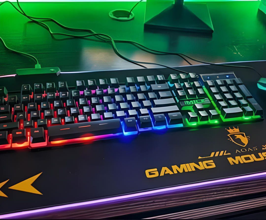 Aoas, Rgb Gaming Keyboard RGB With Led USB Cable