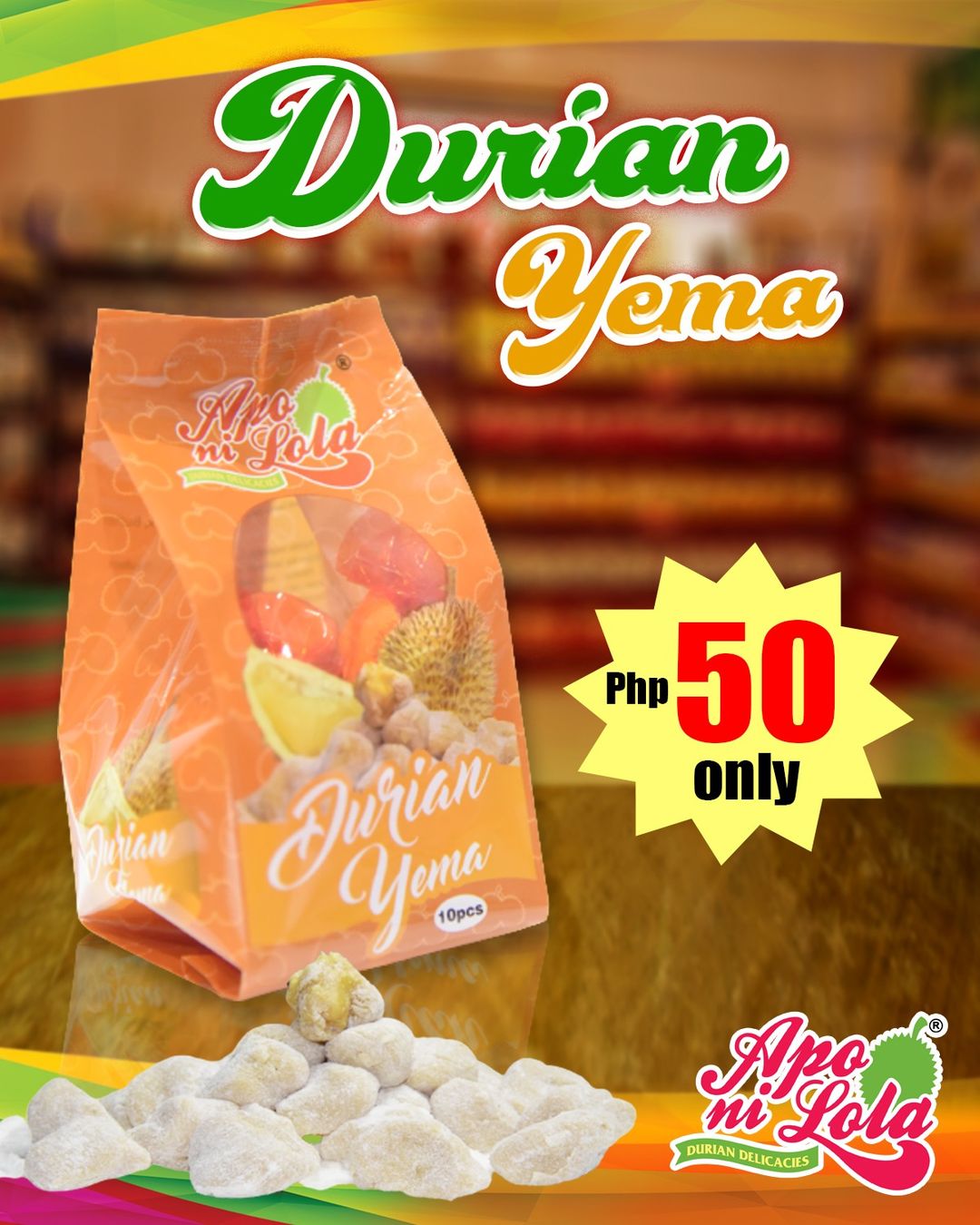 SMALL PACK (10 PCS) in VARIOUS FLAVORS