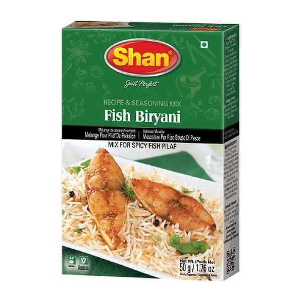 Shan Fish Biryani (Briyani) Seasoning Mix 50g