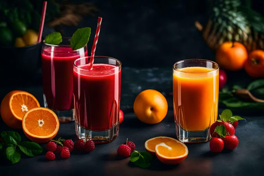 Mixed fruits juice