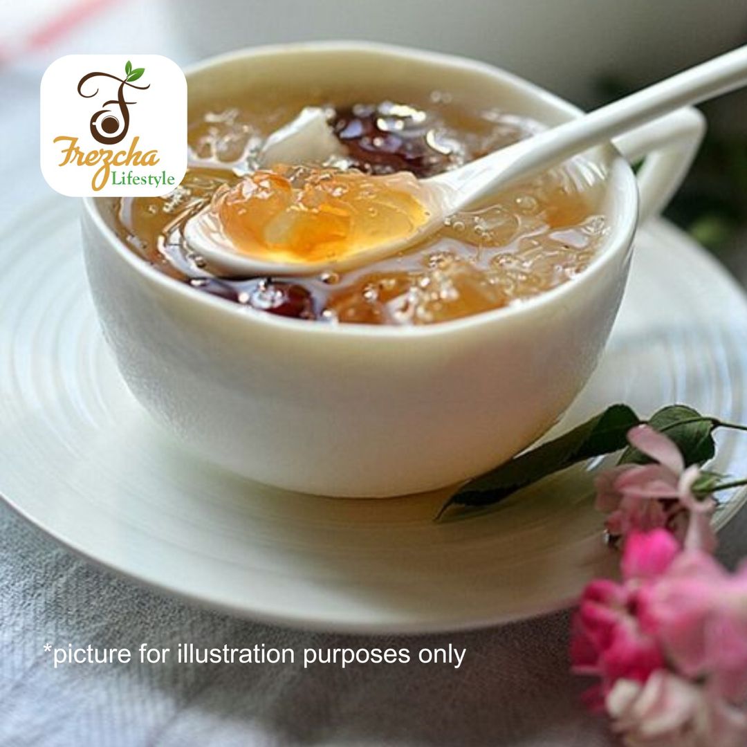 HB03. Hot Peach Gum White Fungus with Wolfberry 热桃胶枸杞雪耳羹