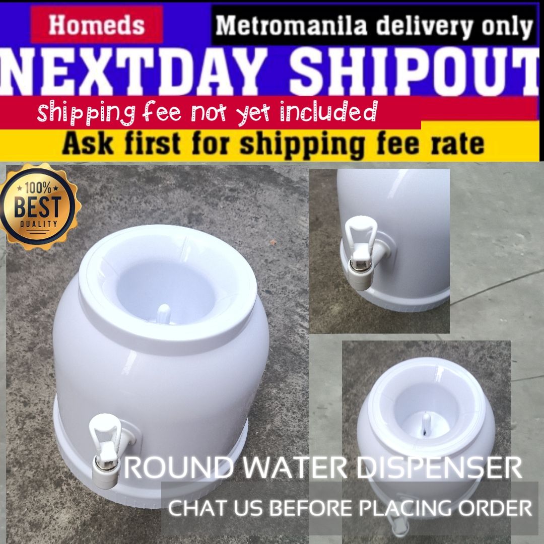 Round water dispenser