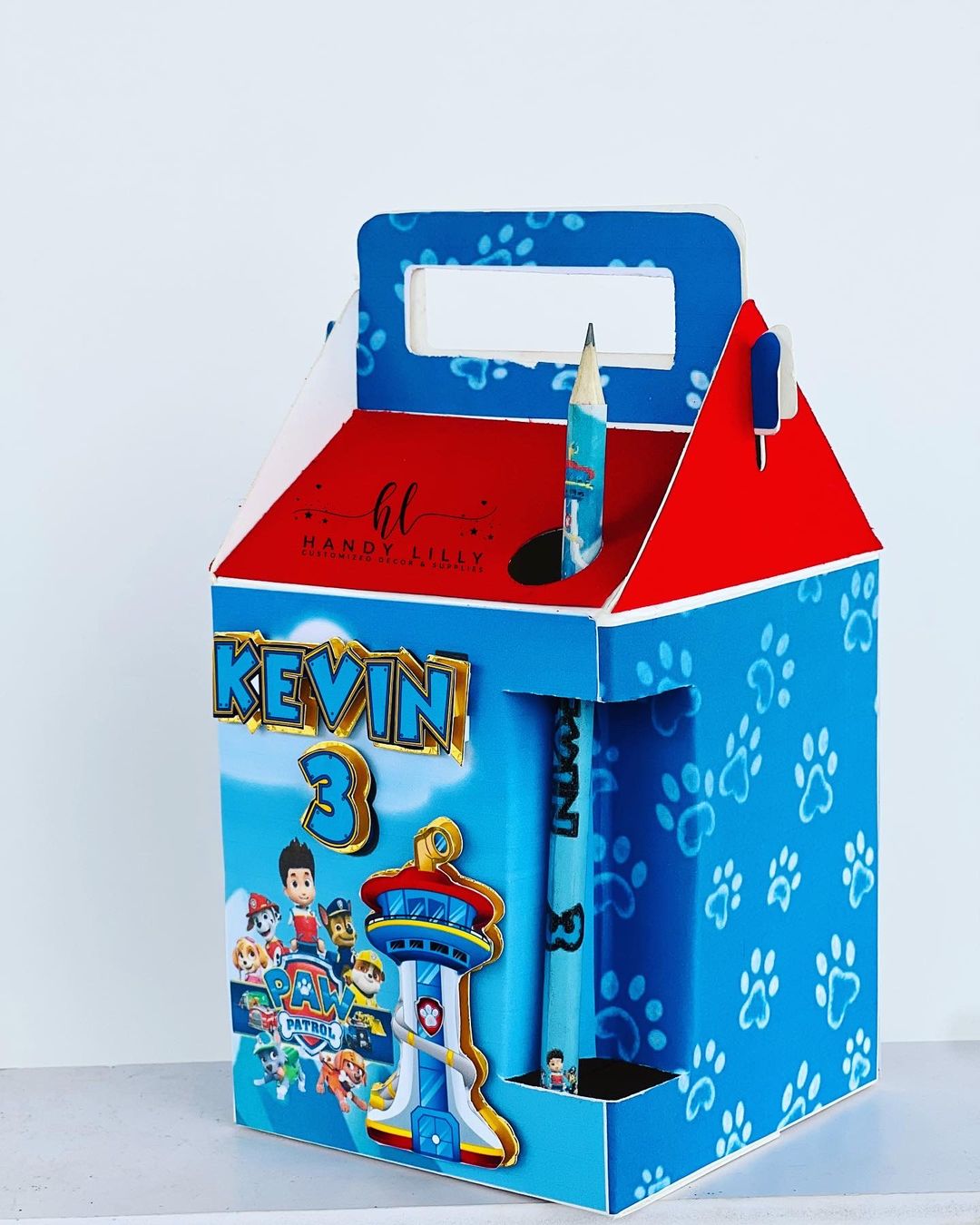 Kids Treat Box with 3D Decor