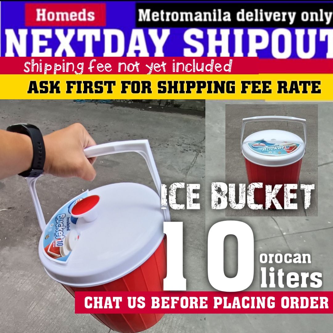 Ice or rice bucket insulated cooler 10Liters