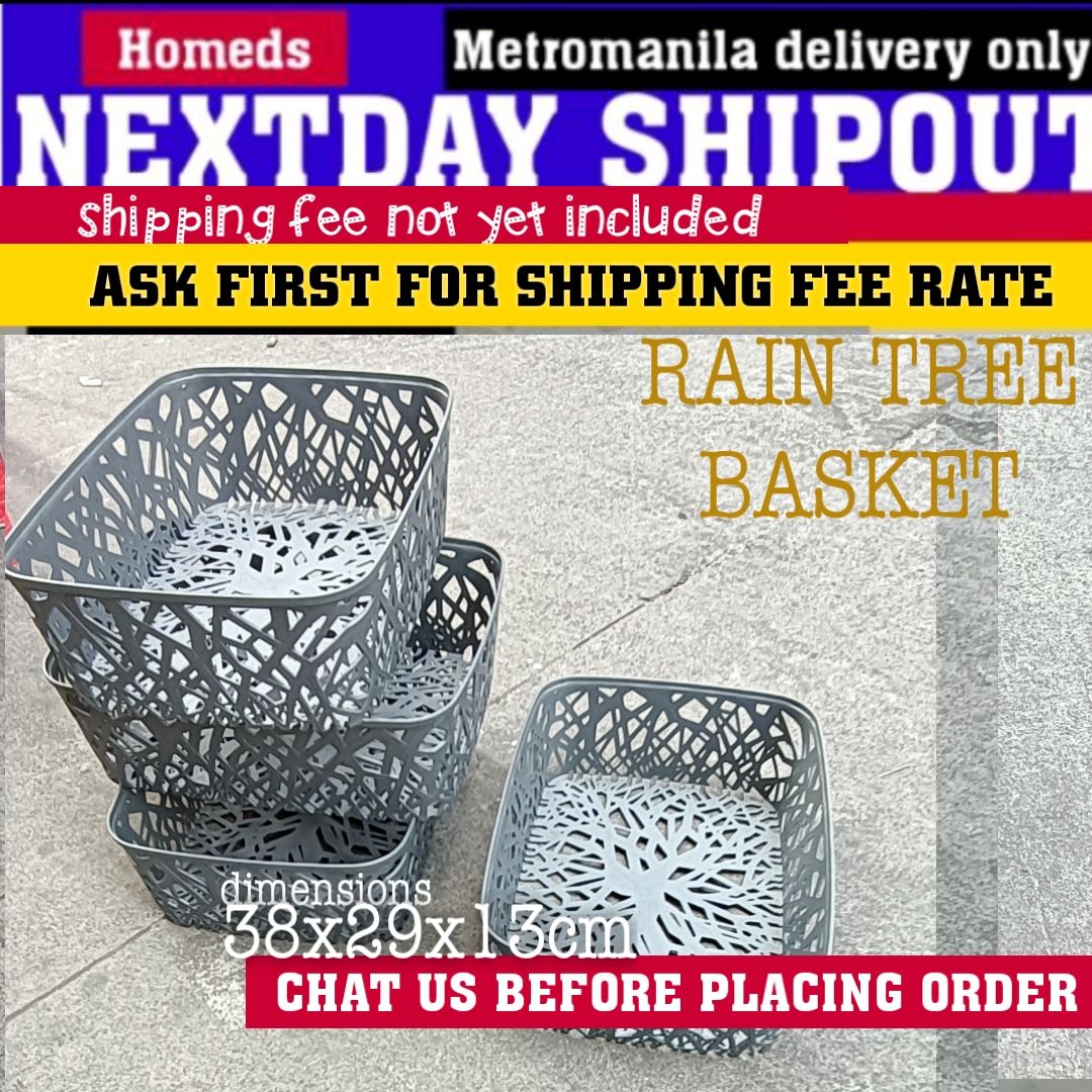 Rain tree basket big