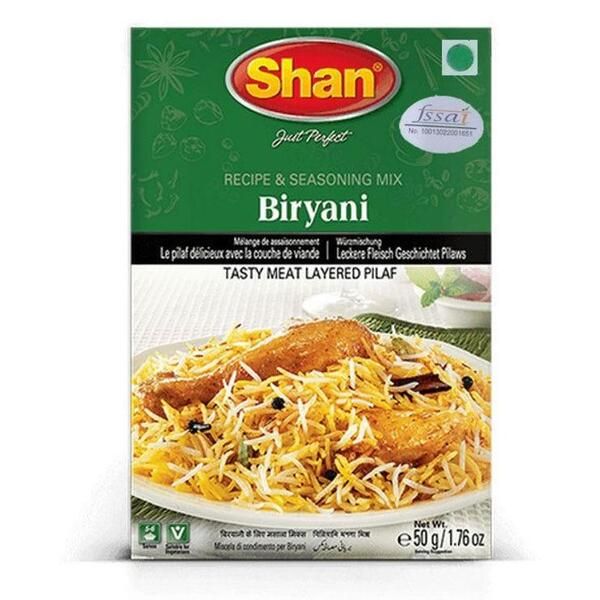 Shan Biryani (Briyani) Seasoning Mix 50g