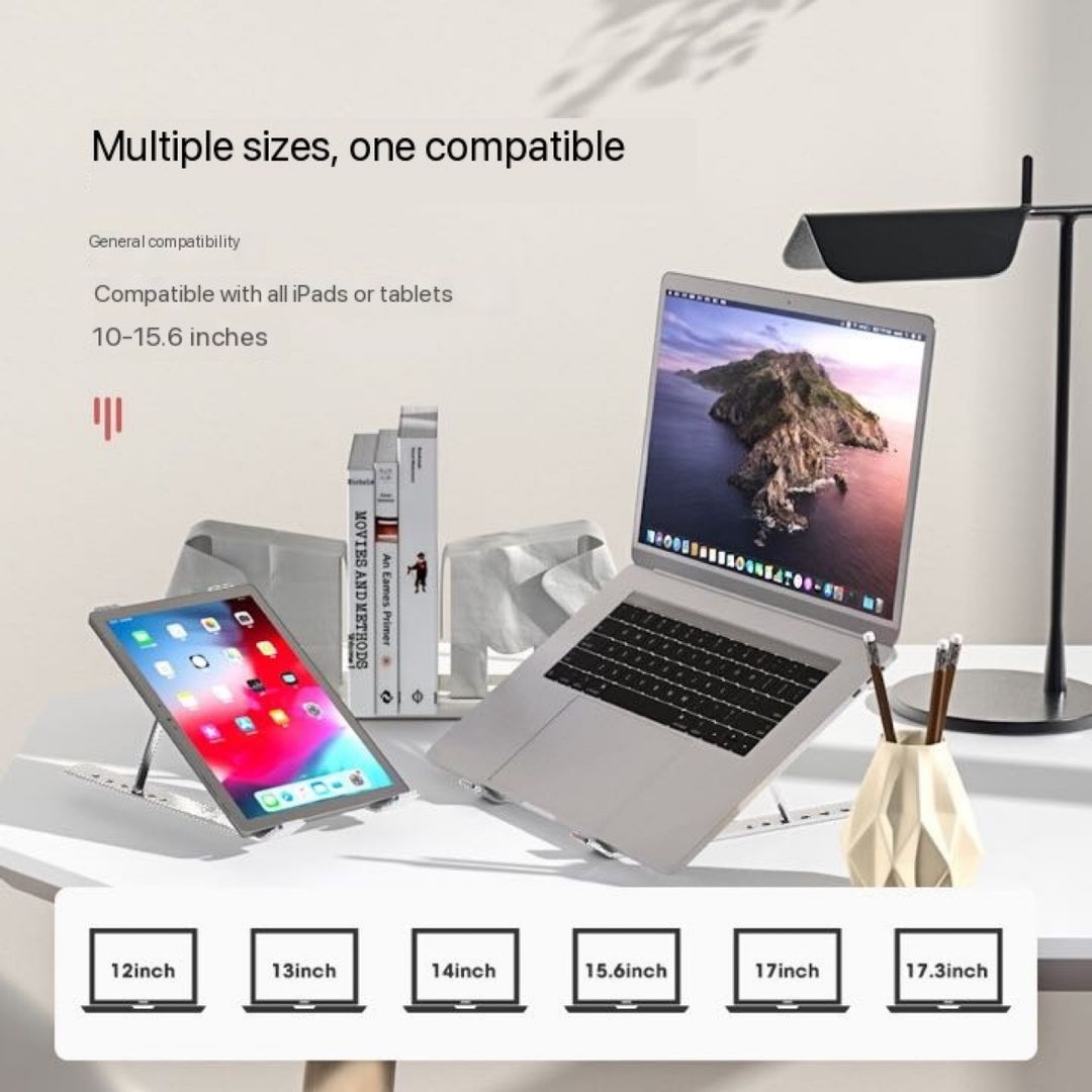 Stainless Steel Laptop Stand With Free Delivery