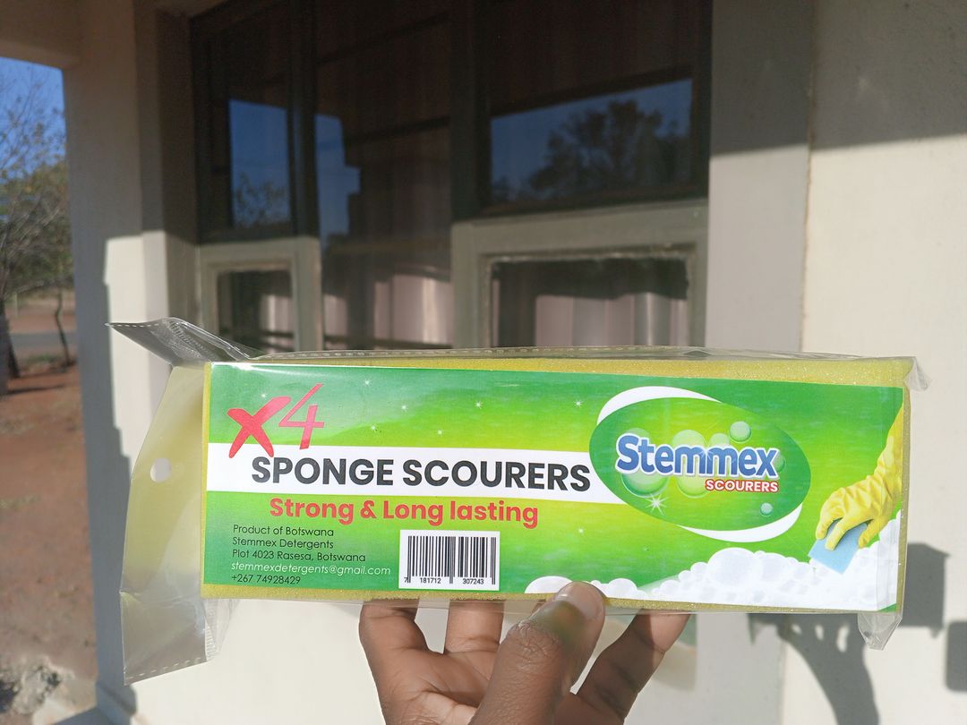 4 Pack Sponge Scourers 