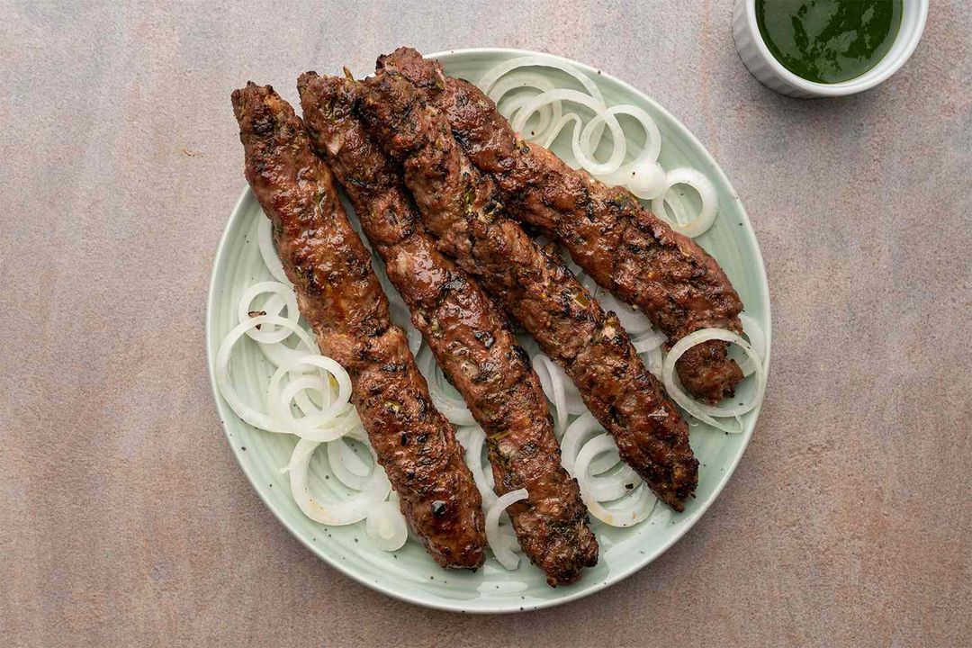 100. Seekh Kebab