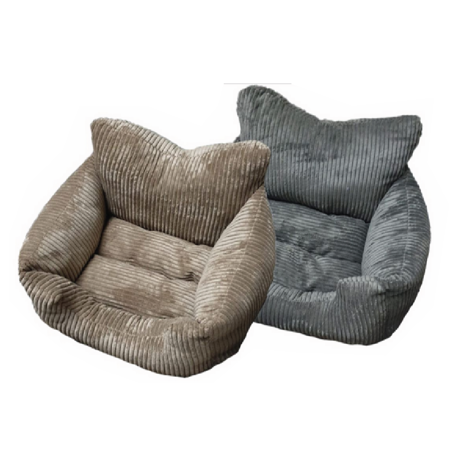 DOG BED - SQUARE CORDOROY  (LRG) DIA 2.0M - ONLINE ONLY