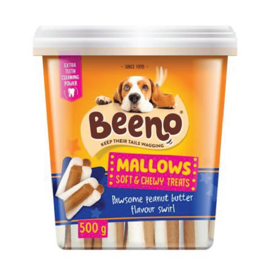 BEENO MALLOWS PAWSOME P/BUTTER 500G