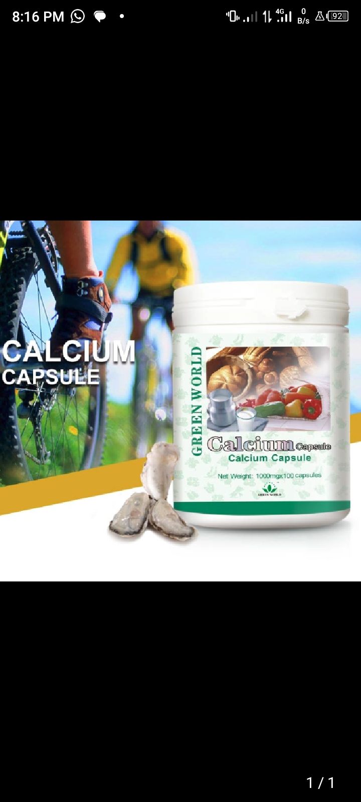 Calcium capsule