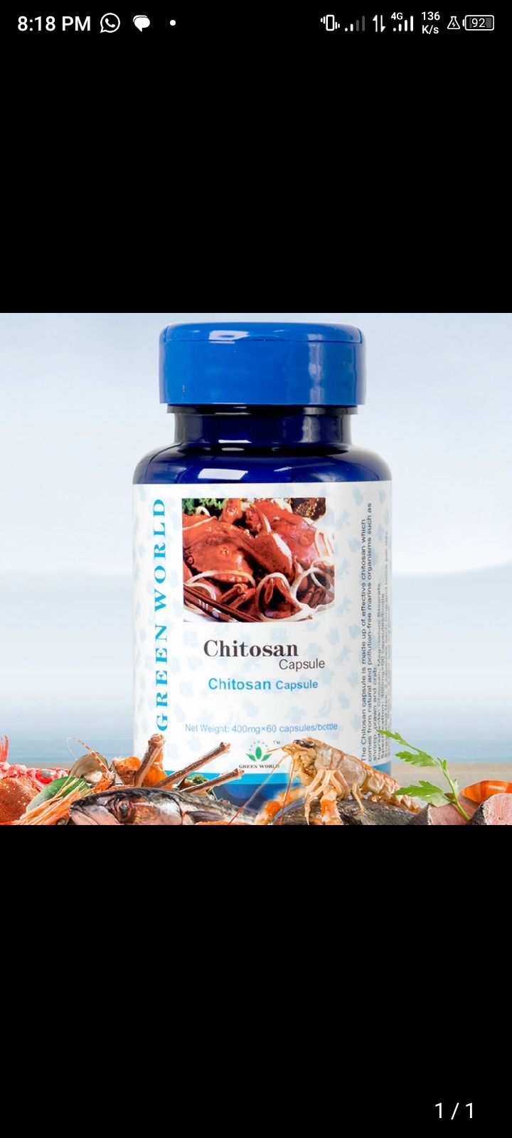 Chitosan capsule