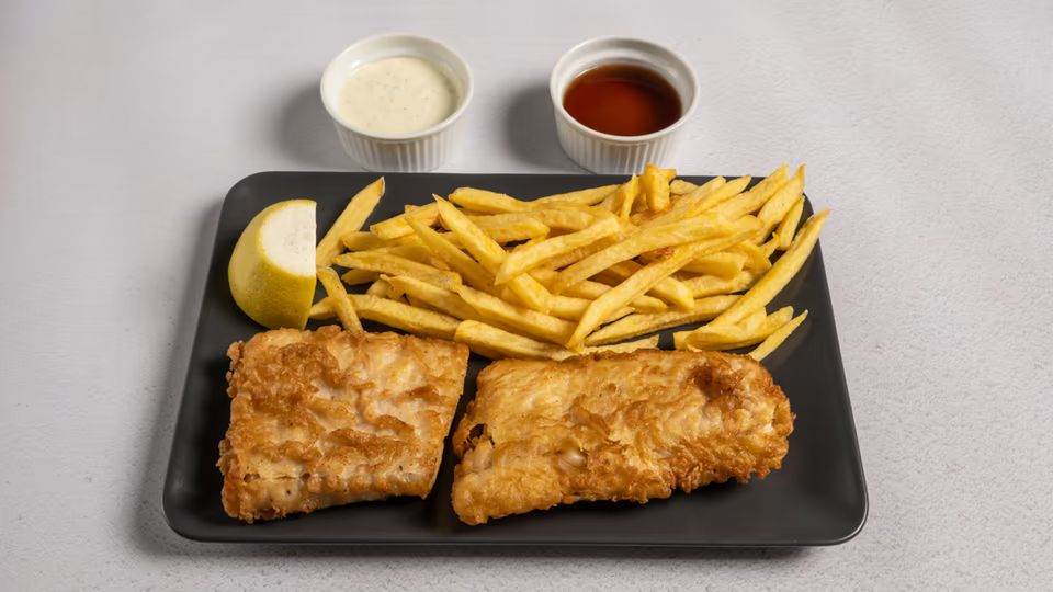 24. Cod Fish & Chips