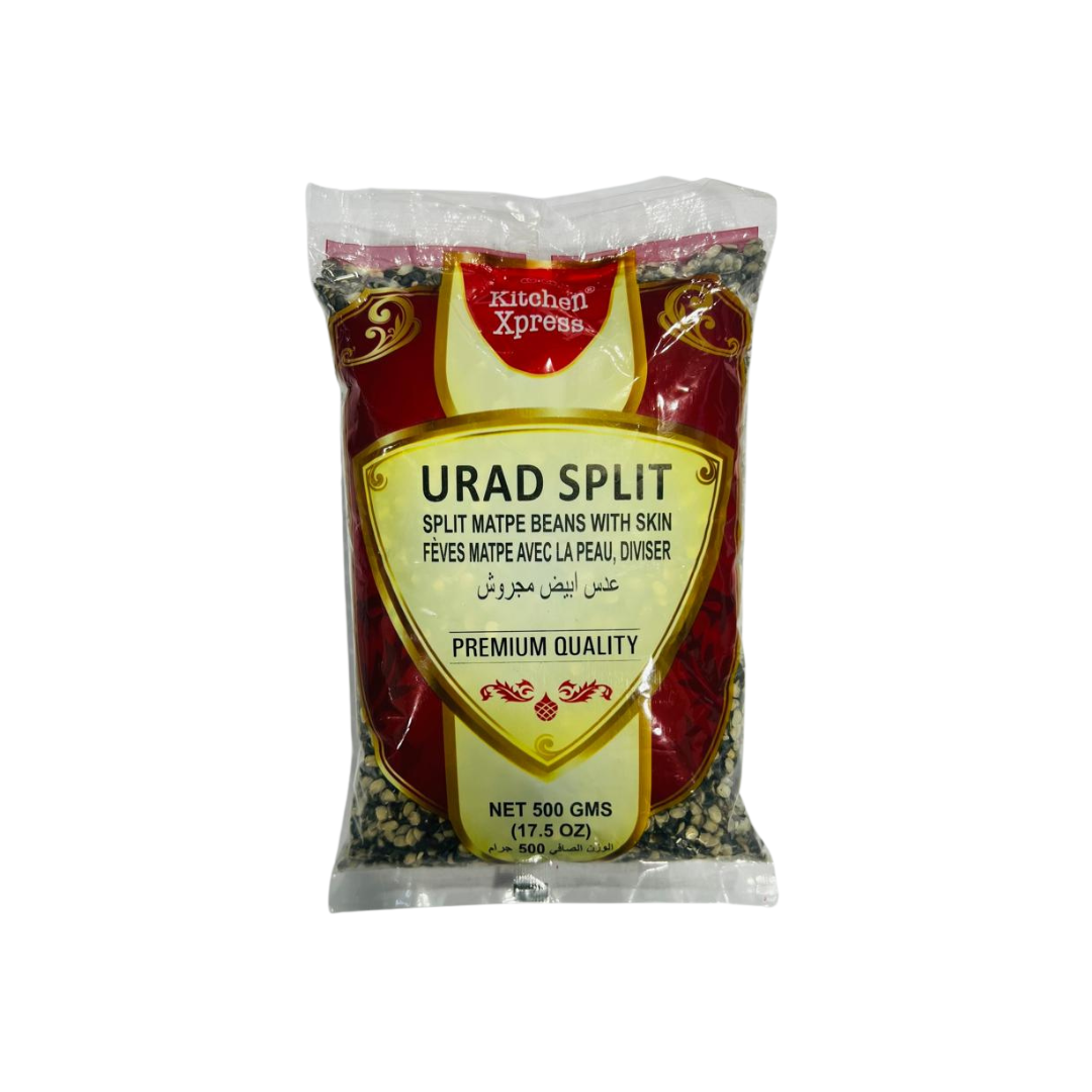 Kitchen Xpress Urad Split (Black And White Dhal) 500g