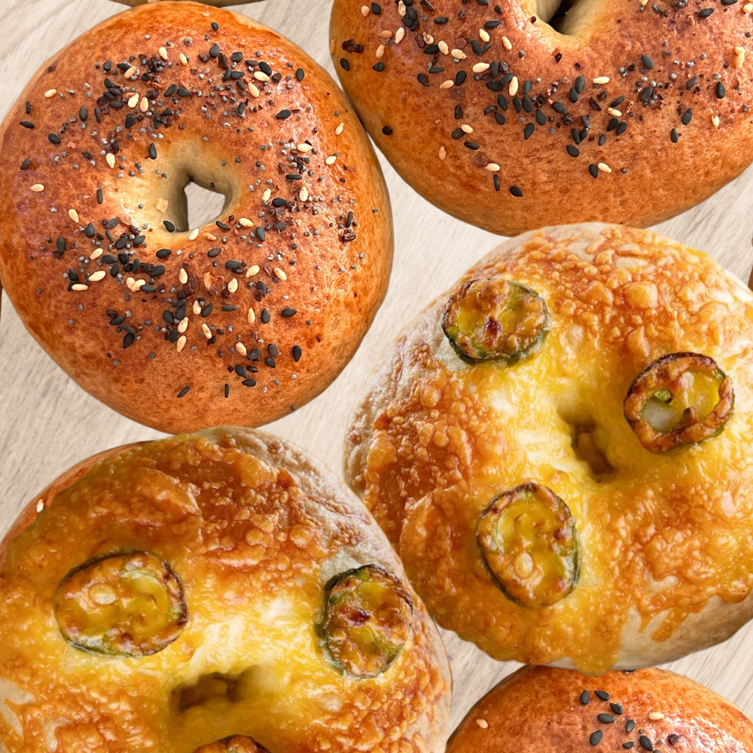 Half - Half Bagels