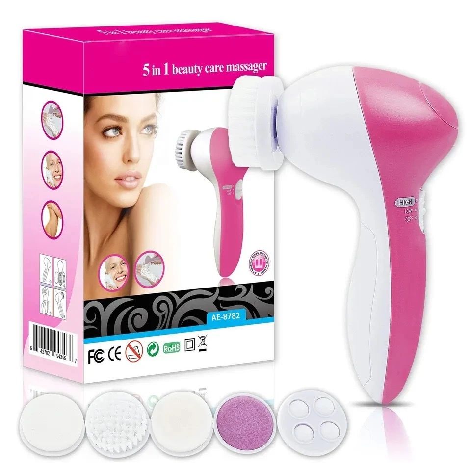 5 In 1 Electric Facial Cleaning Brush