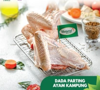 Ayam Kampung Organik Dada Parting 300gr