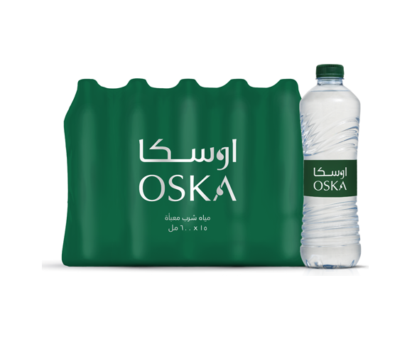 OSKA WATER  600ml - 15 bottles / Buy 10  Pack