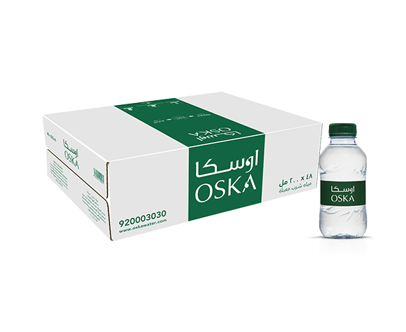 OSKA WATER 200 ml - 48 bottles /   Buy 10 Ctn GET 4 Ctn FREE