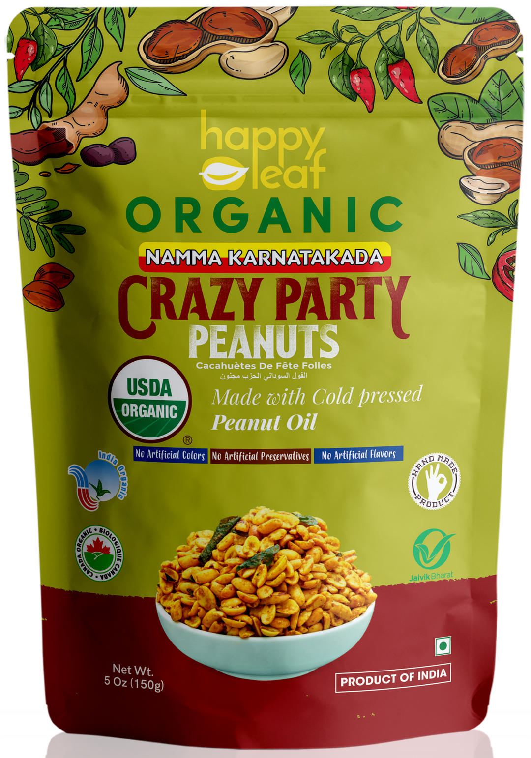 HAPPY LEAF Party Peanuts 150g