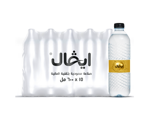 IVAL WATER  600ml - 15 bottles / Buy 10  Pack