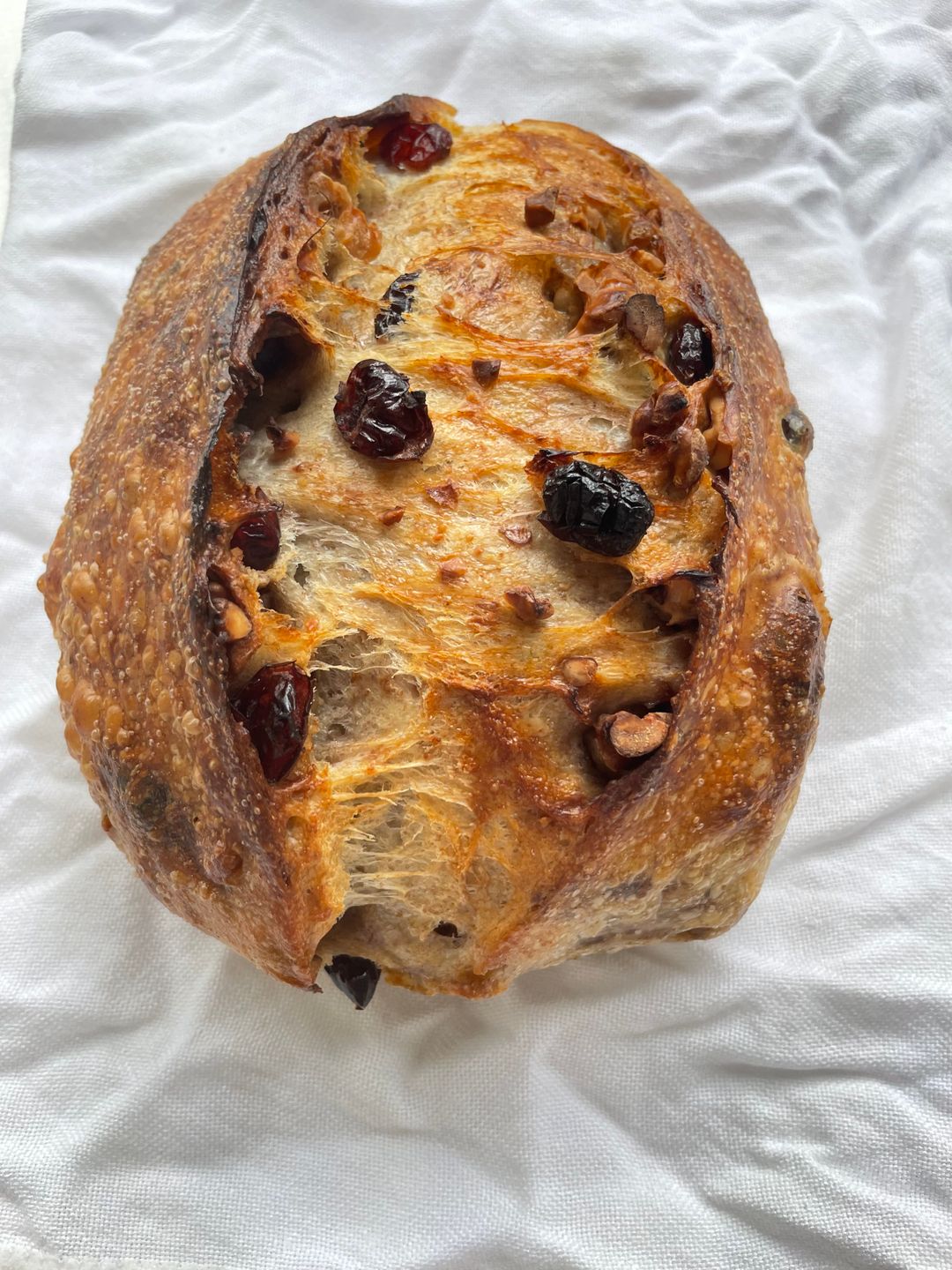 Cranberry & Walnut Sourdough Loaf