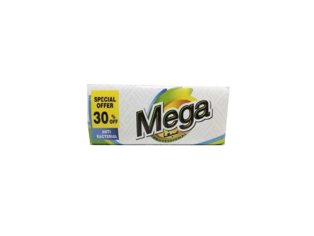 MEGA HAND TISSUE 150SHEETS 4 BOX