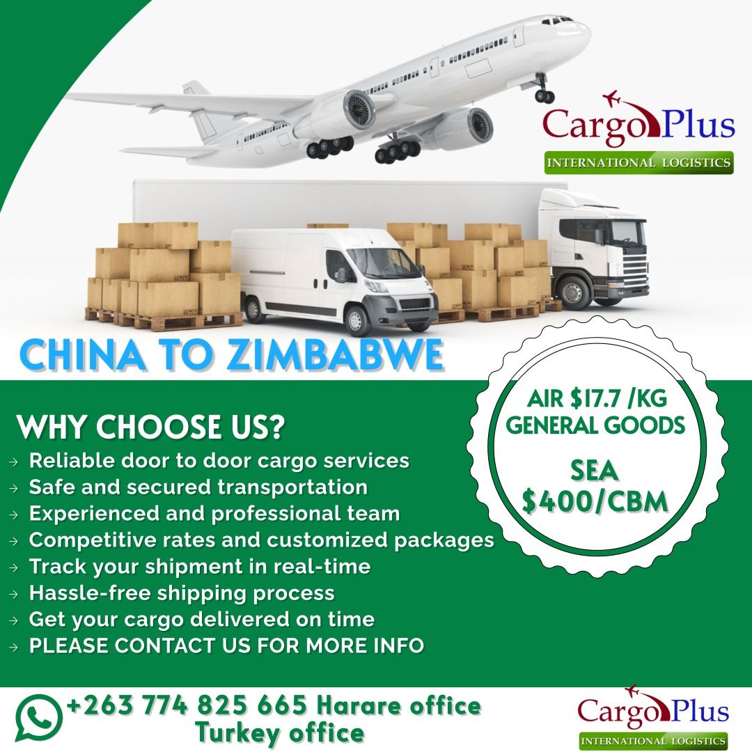 Airfreight China to Zimbabwe 