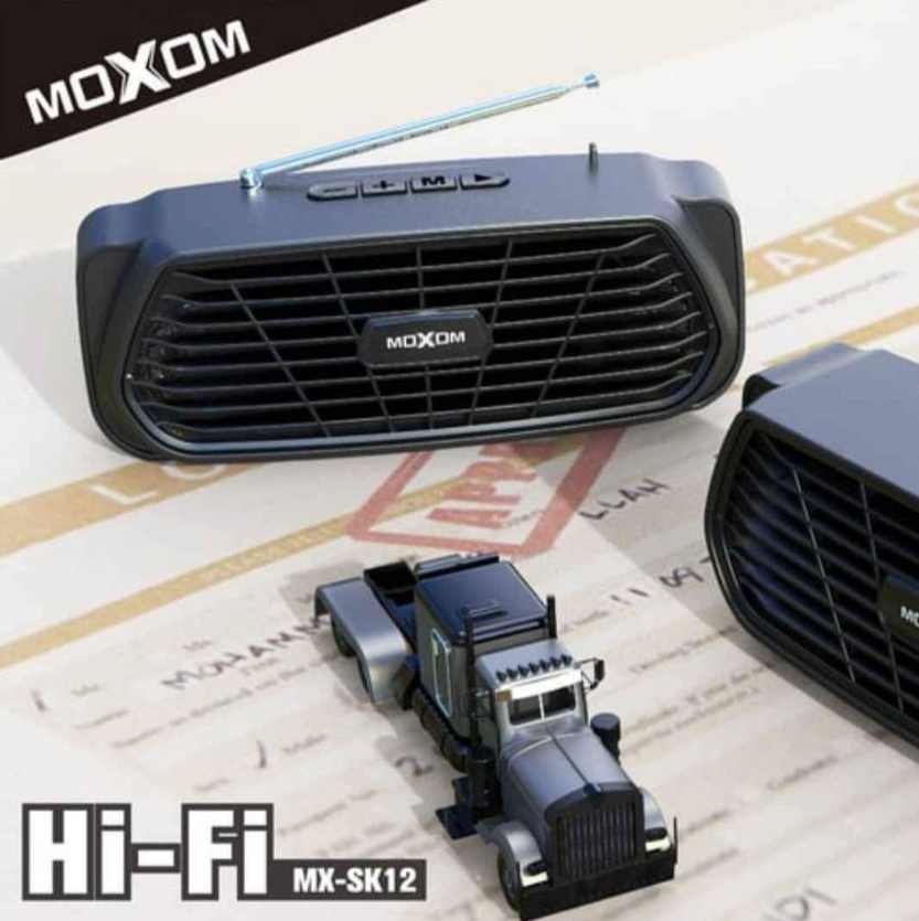 Moxom MX-SK12. Wireless Bluetooth Speaker & Radio