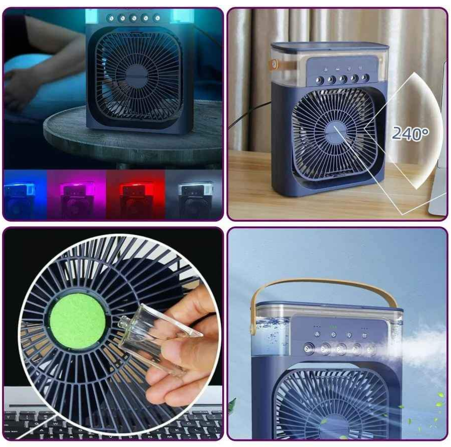 Portable Air Cooler Fan Air Conditioner And Humidifier AC