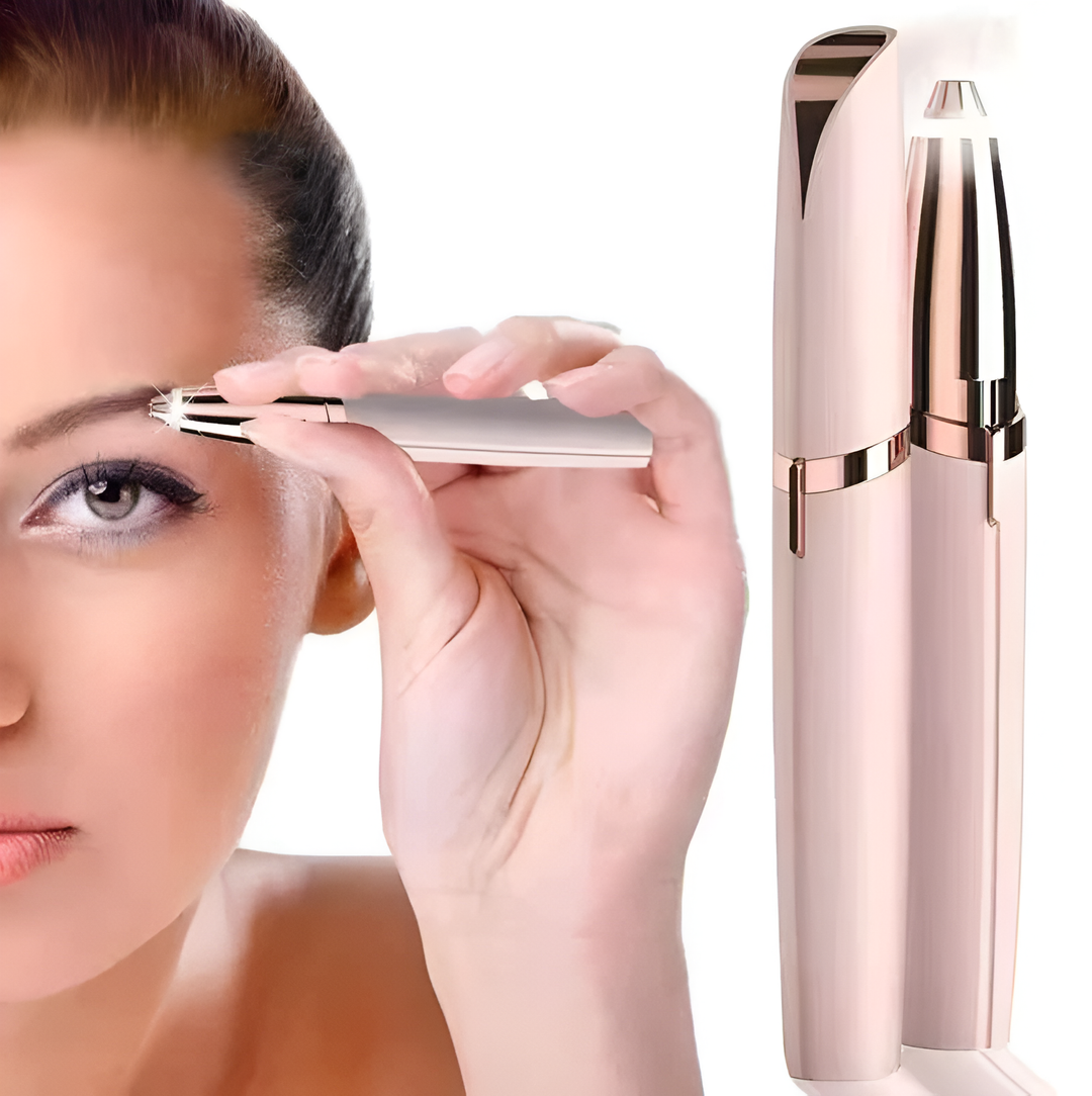 Women Electric Eyebrow Trimmer Hair Removal Epilator Painless