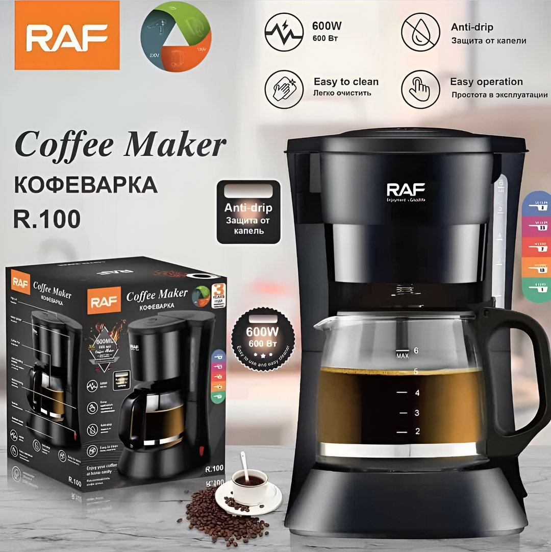 RAF Coffee Maker Machine 600ML R100