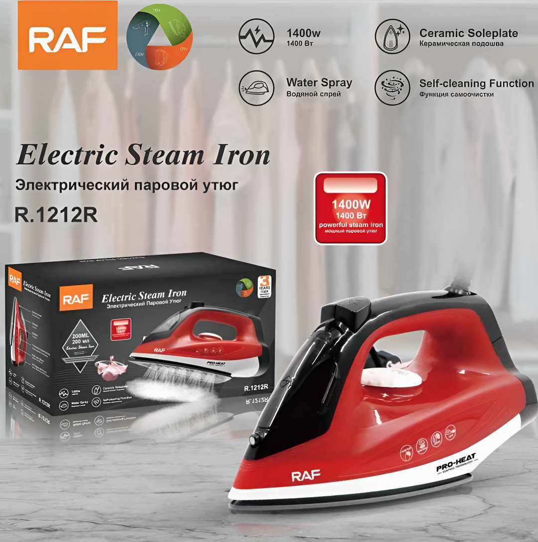 RAF Electric Steam Iron R1212