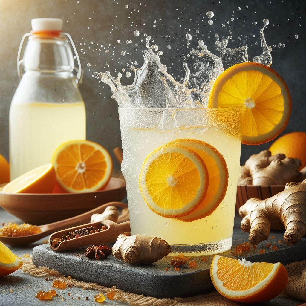 Orange & Ginger Kefir 