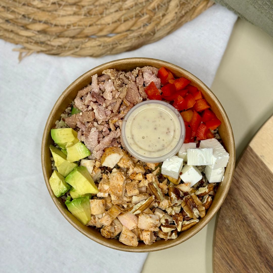 10/07 THURSDAY- PROTEIN STACKED BOWL 