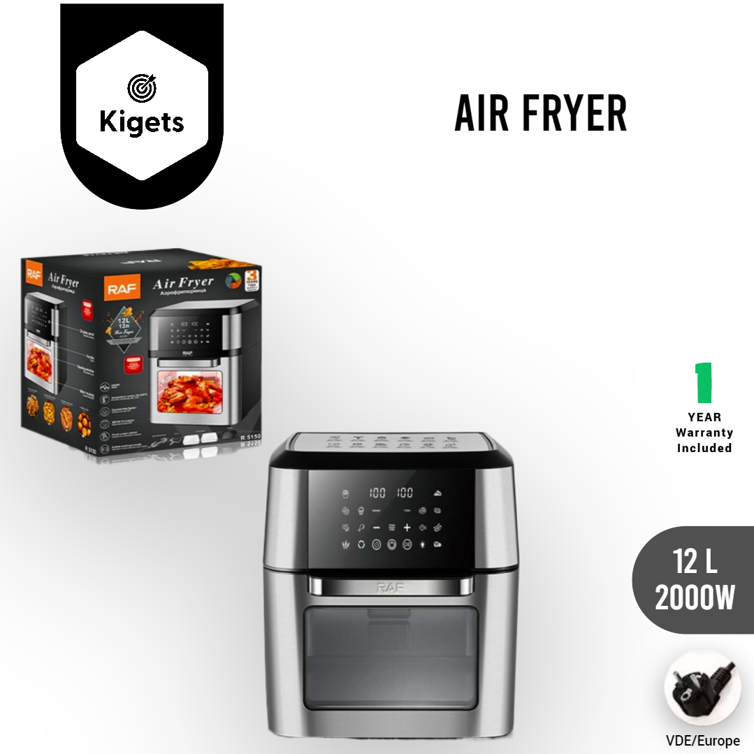 12L Digital Air Fryer With Rotisserie Function 2