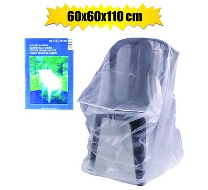 GARDEN-CHAIR-COVER PLASTIC 60 x 60x 110cm