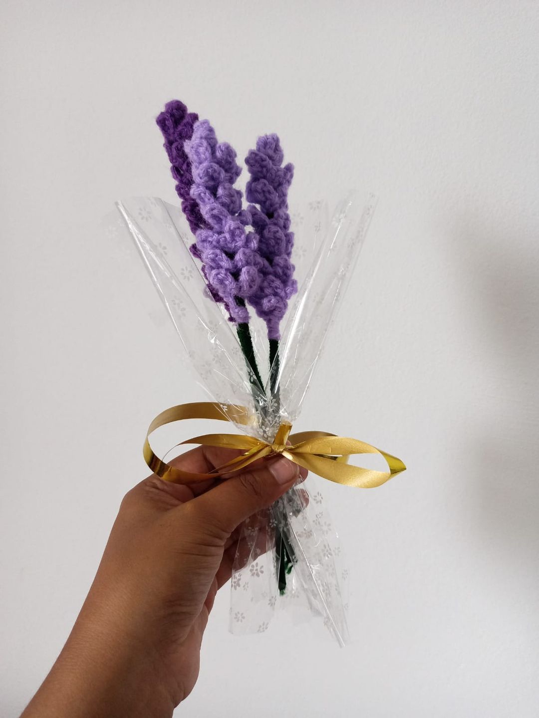 Lavender Crochet Bouquet