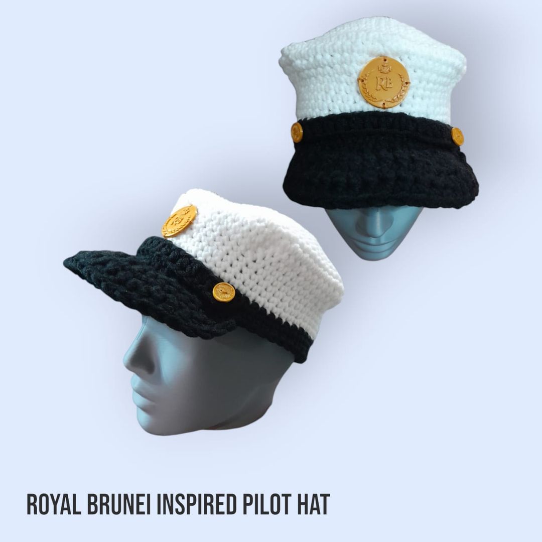 [PREORDER] Baby Royal Brunei Inspired Pilot Hat