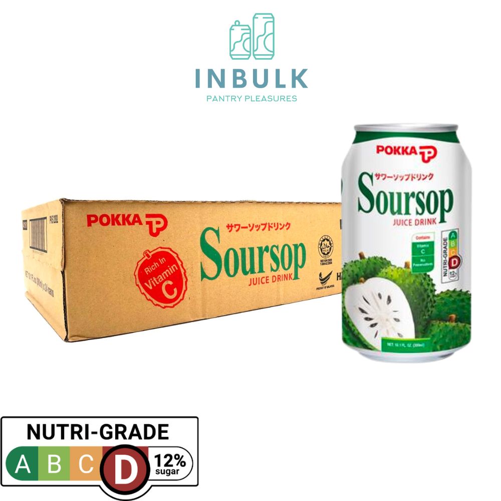 POKKA SOURSOP CAN 24X300ML