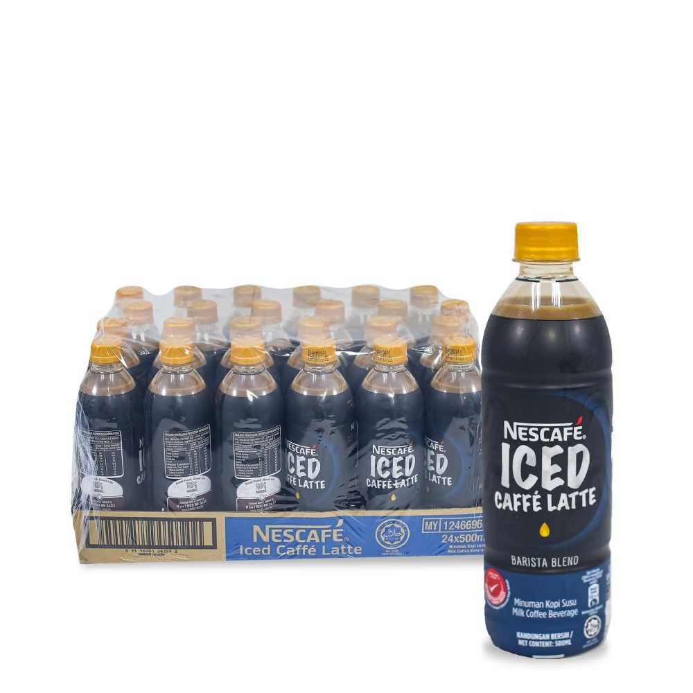 NESCAFE PET ICED CAFFE LATTE 24X500ML