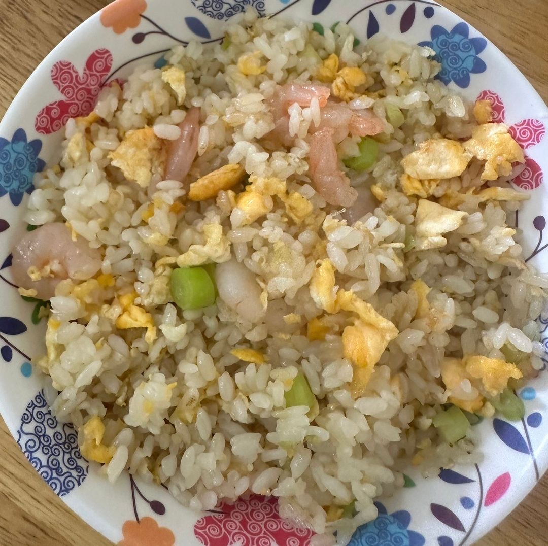 Fried Rice with Shrimps 