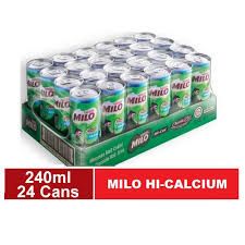 MILO ACTGE RTD HI-CAL CAN 24 x 240ML