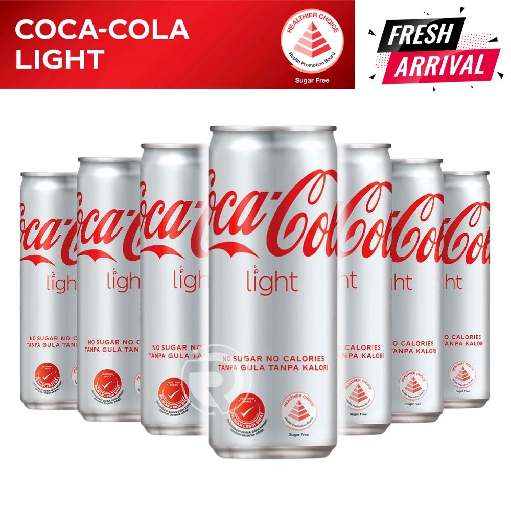COCA COLA LIGHT CAN 24X320ML