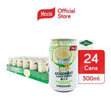 YEO'S COCONUT JUICE CAN 24X300ML