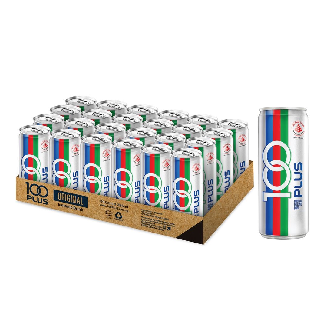 100 PLUS CAN ORIGINAL 5+1 24X325ML