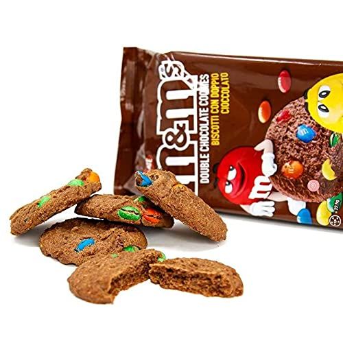 M&M DOUBLE CHOCOLATE COOKIES(180G=18 PCS)