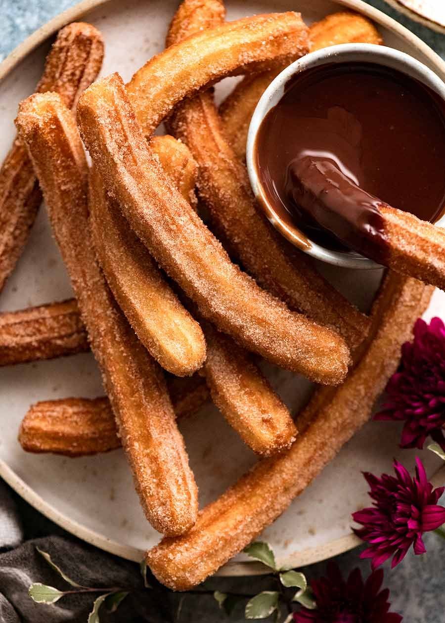 Churros sauce chocolat 